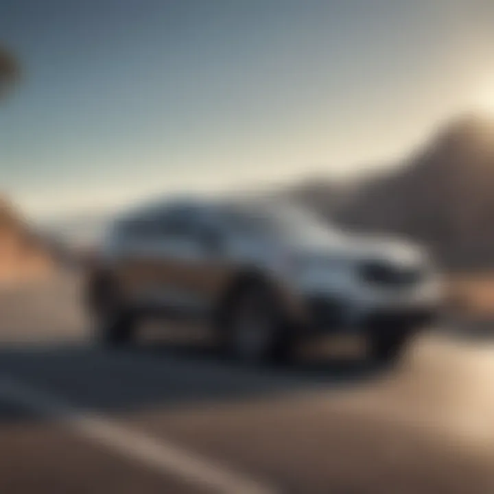 Acura RDX on a scenic road illustrating its performance capabilities.