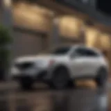Stylish exterior of the Acura RDX showcasing its sleek design.