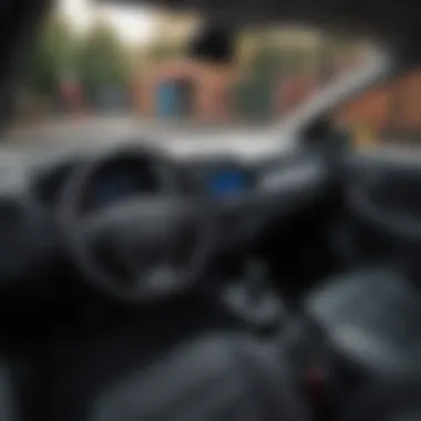 Interior Layout and Technology of Toyota Yaris Hatchback Interior layout of Toyota Yaris Hatchback highlighting its dashboard and technology features