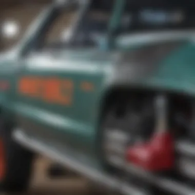 Tools for Installing Baja Kits Prerunner Close-up of Baja Kits prerunner installation tools