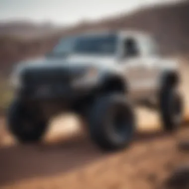 Baja Kits Prerunner in Action Baja Kits prerunner vehicle in an off-road environment