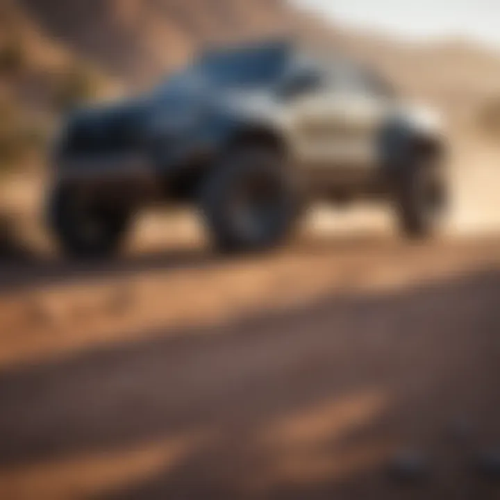 Comparison of stock vs Baja Kits prerunner vehicle