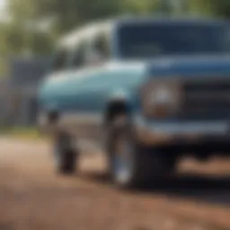 Chevy Suburban exterior showcasing its classic design