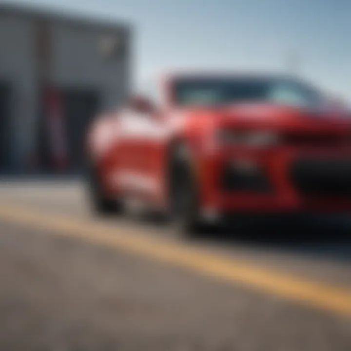 Modern Camaro SS featuring bold aftermarket stripe designs.