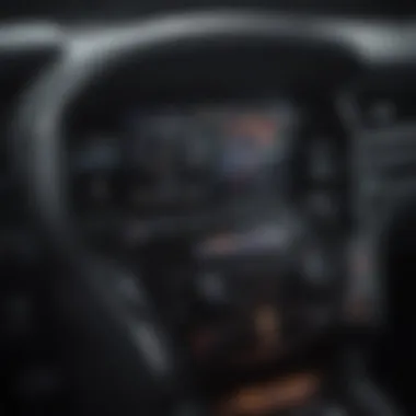 Innovative Audio Technology in Modern Vehicles Dashboard display of an innovative car audio system