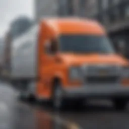 Sleek design of the Chevrolet E-Truck showcasing modern aesthetics