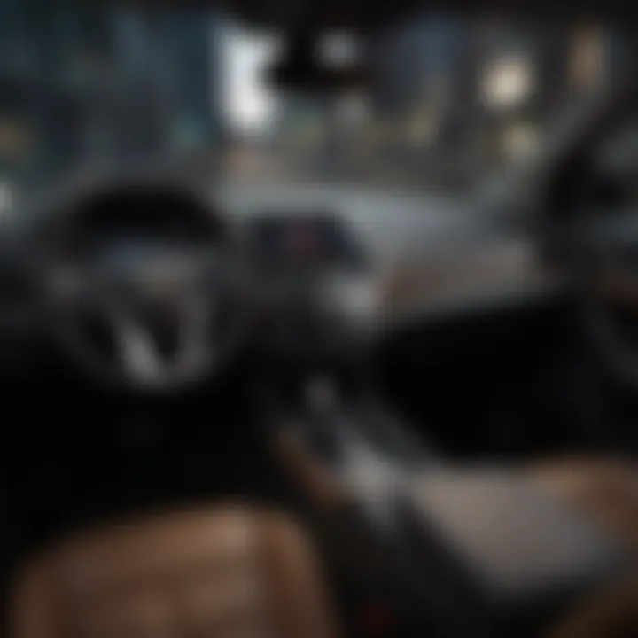 Interior view of Chevrolet Equinox highlighting its advanced technology features