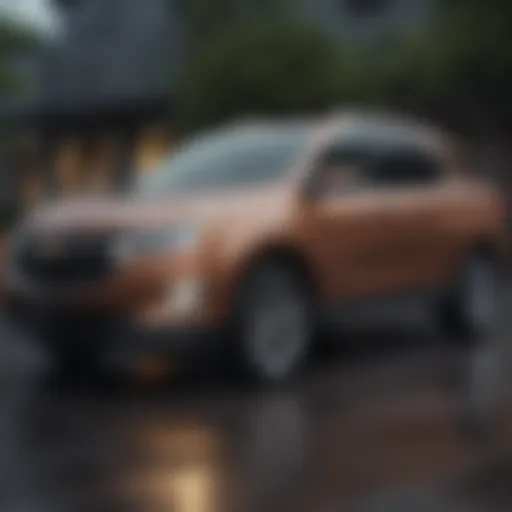 Stylish exterior of the Chevrolet Equinox showcasing its modern design