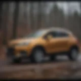 Close-up view of the Chevrolet Trax All-Wheel Drive system components