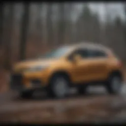 Close-up view of the Chevrolet Trax All-Wheel Drive system components