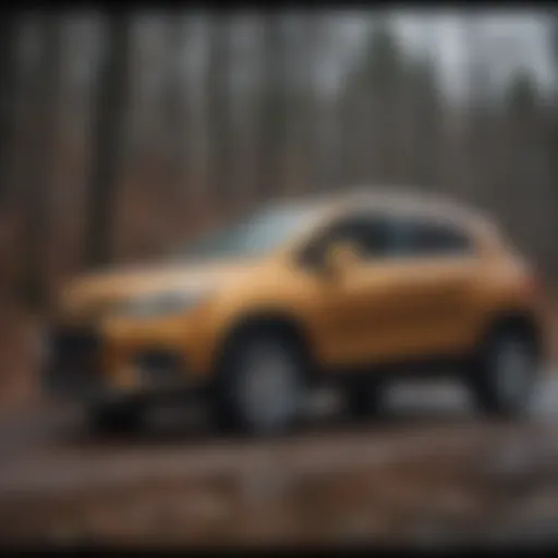 Close-up view of the Chevrolet Trax All-Wheel Drive system components