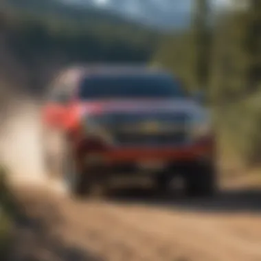 Chevy Yukon XL in action during an outdoor adventure