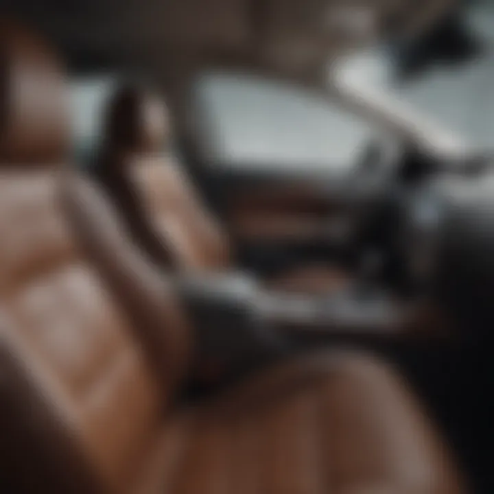 Interior view of the Nissan Murano highlighting its spacious seating