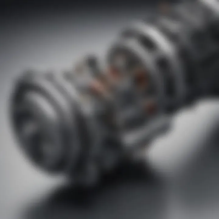 An exploded diagram illustrating the internal workings of a Chevelle wiper motor.