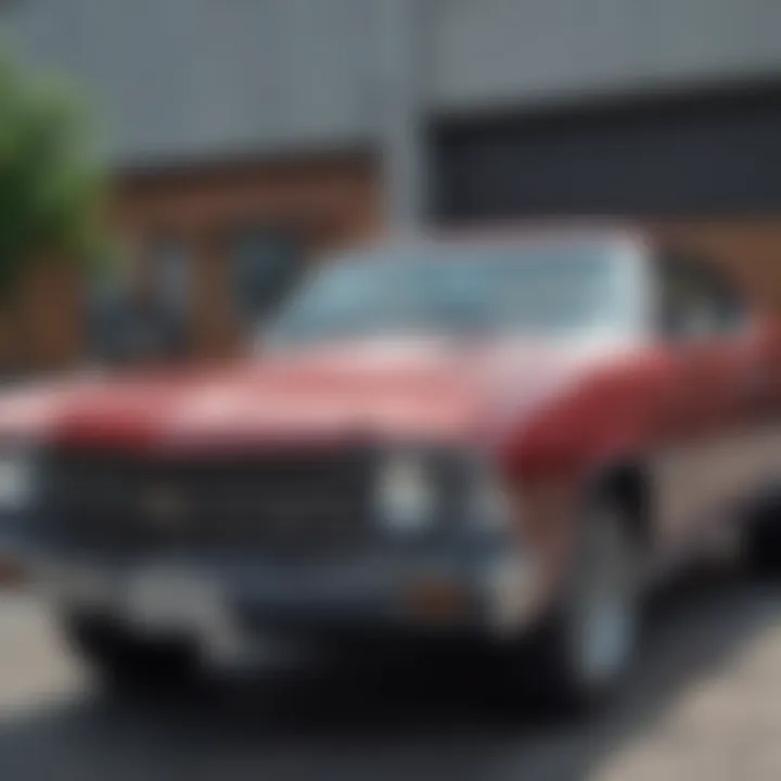 Upgraded wiper motor with enhanced features designed for the 1966 Chevrolet Chevelle.