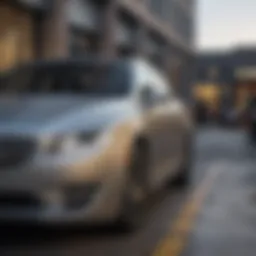 Elegant exterior design of Lincoln MKZ 2014