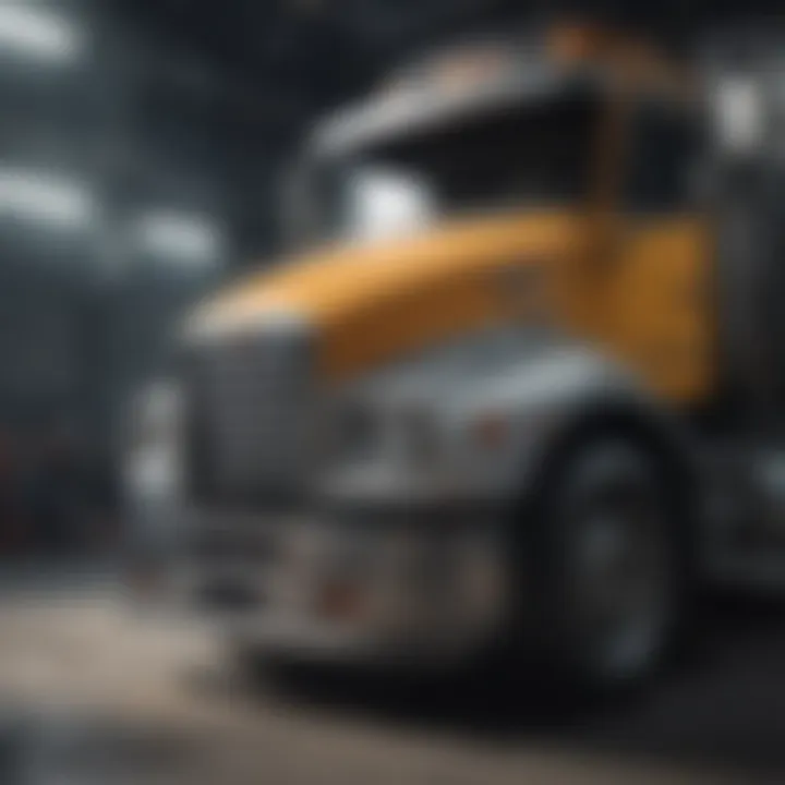 A variety of truck frames displaying different construction methodologies.