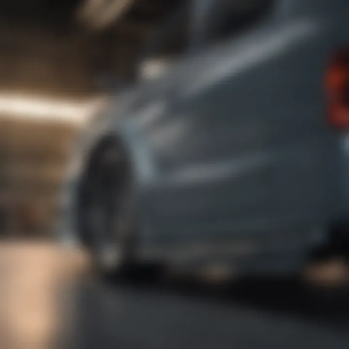 A modern truck frame design with lightweight materials highlighted.