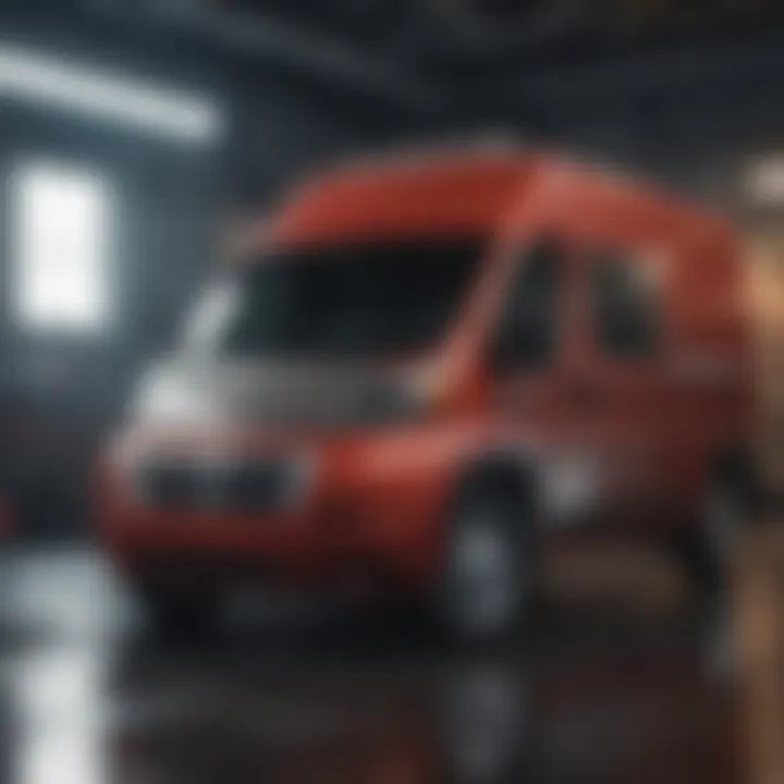 Ram Promaster with custom features for specific trades