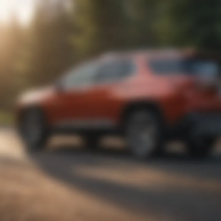 Illustration of the advanced safety features integrated within the GM Traverse.