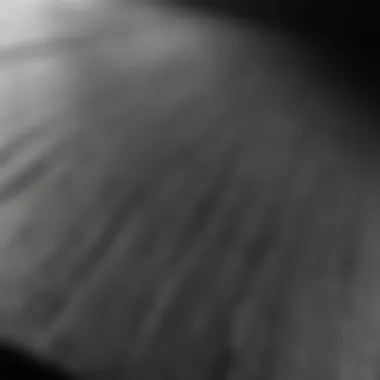 A close-up of a textured spray-on bed liner surface showcasing its durability