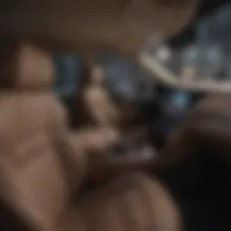 Interior view showcasing the luxurious seating and dashboard of the Buick Enclave Avenir.