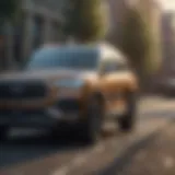 A comparison of various SUV models showcasing their unique features.