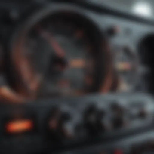 Close-up of a Diablo tuner display showcasing tuning parameters