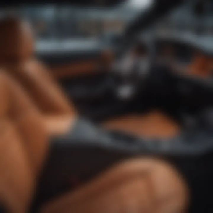 Luxurious interior of the Dodge Challenger GT AWD highlighting advanced technology features