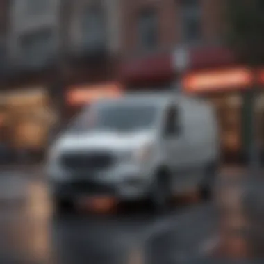 Comparison of various electric passenger van models available in the USA