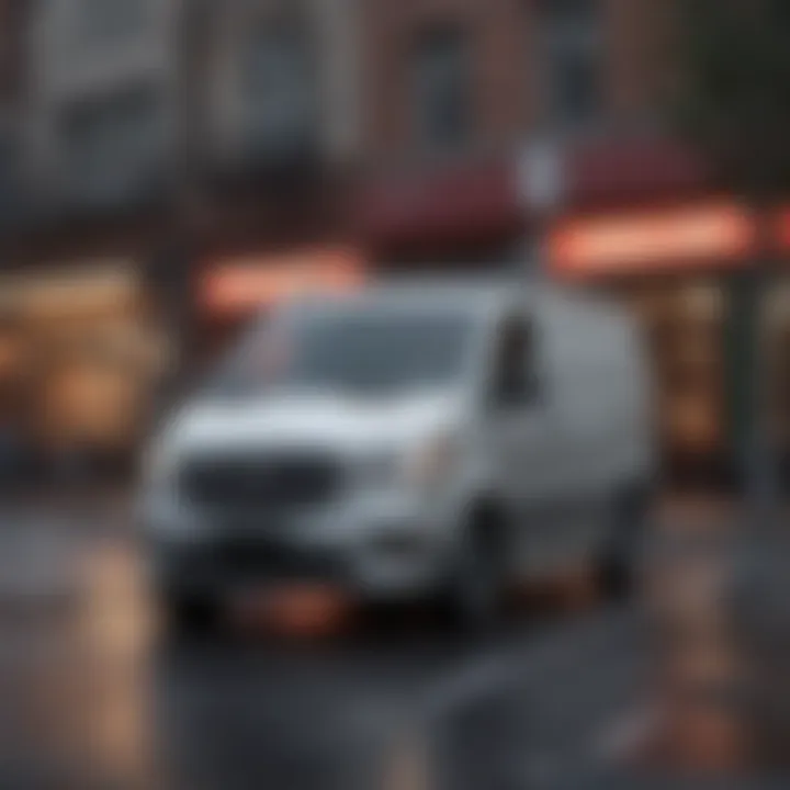 Comparison of various electric passenger van models available in the USA