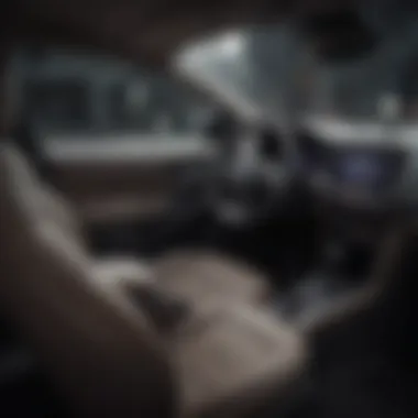 Interior Technology of the Subaru Forester Interior view of a Subaru Forester with advanced technology features