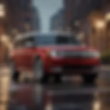Ford Flex exterior showcasing its unique design