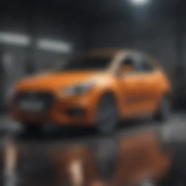 Safety Ratings and Features of Hyundai Accent Safety ratings and features of the Hyundai Accent depicted with precision