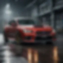 Subaru WRX STI showcasing its dynamic performance