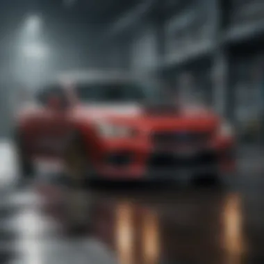 Dynamic Performance of Subaru WRX STI Subaru WRX STI showcasing its dynamic performance