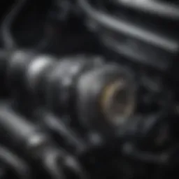 Close-up view of the Honda Civic Sport's automatic transmission system showcasing advanced engineering.