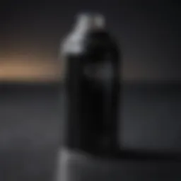 Spray can featuring Ford Ebony Black paint