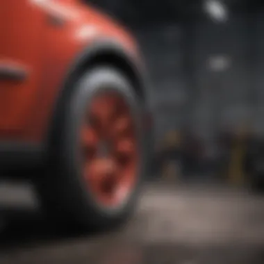 Maintenance check of General Grabber tire