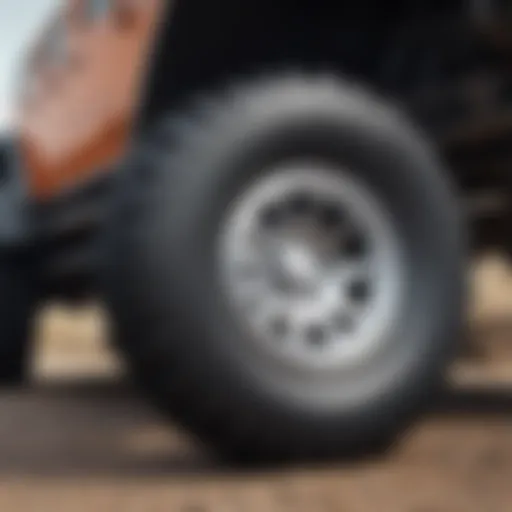 General Grabber tire showcasing rugged tread design