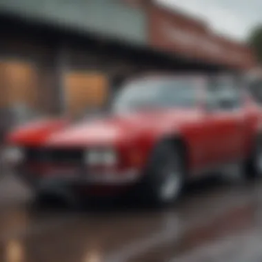 Icons of High-Performance Automotive Culture A collection of iconic high-performance vehicles representing automotive culture