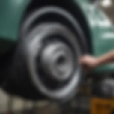 Installing a Serpentine Pulley in Automotive Engineering Illustration of serpentine pulley installation in a vehicle