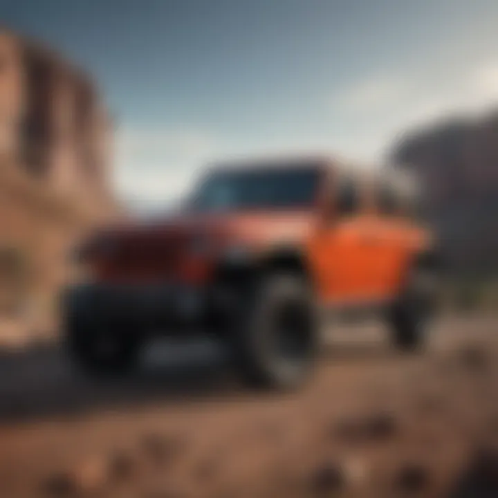 Innovative Jeep technology displayed in a modern vehicle