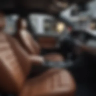 Interior Design Enhancements for Legroom Interior view emphasizing design aspects contributing to legroom