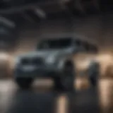 Front view of the Mercedes-Benz G-Class showcasing its iconic design.