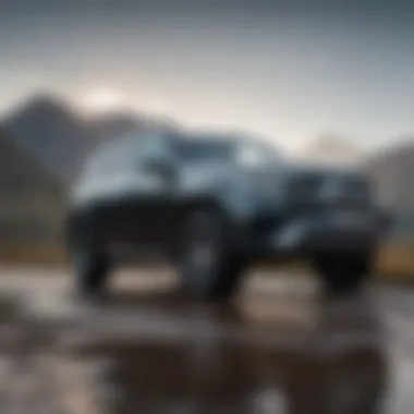 Innovative technology interface in a Mercedes-Benz SUV