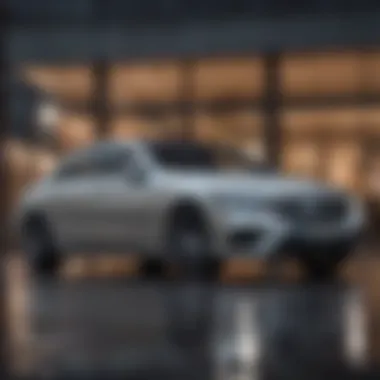 The Elegance of Mercedes-Benz Large Sedans Elegant design of a Mercedes-Benz large sedan showcasing its premium aesthetic.