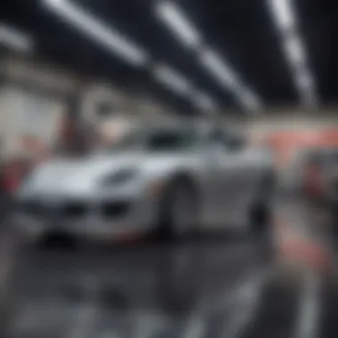 Integrating Modern Technology in Automotive Services Showcase of modern automotive technology at Pep Boys Speedshop