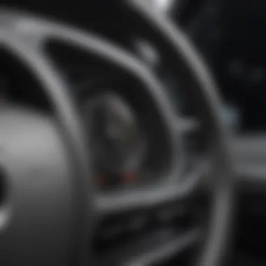 User-Centric Safety Design in Cars Interior view of a car highlighting user-friendly safety features