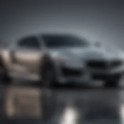 Sleek exterior profile of the Acura GT showcasing its aerodynamic design.